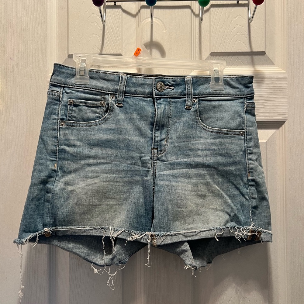 American Eagle Midi Jean Shorts
